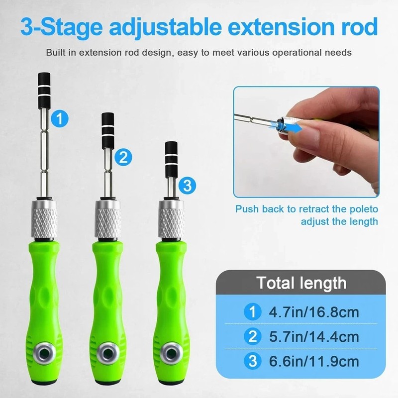 32 in 1 Small Precision Screwdriver Set, Tiny Magnetic Screwdriver Sets gallery
