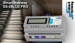 Interactive staircase lighting SmartStairway SS-26LCD PRO
