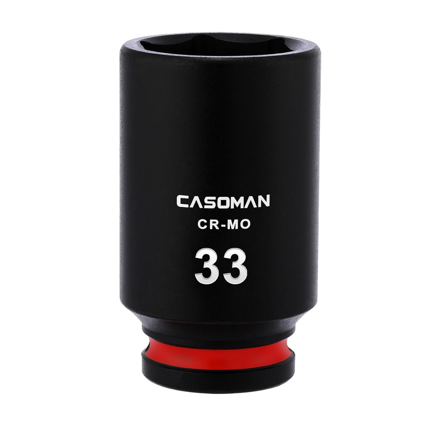 33mm Deep Impact Socket 1/2" Drive 6-Point Metric CR-MO Casoman Socket gallery