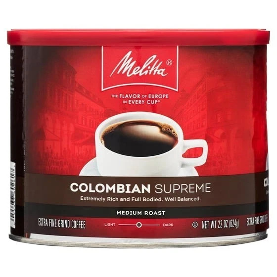 Melitta Colombian Supreme Ground Coffee, 22 oz New gallery