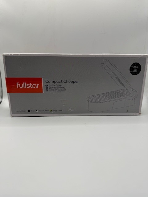 Fullstar Vegetable Chopper Compact Food Dicer Slicer Kitchen Tool Black Open Box gallery