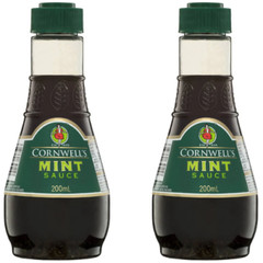 Cornwells Mint Sauce – 200 mL – Made in Australia – 2 Pack