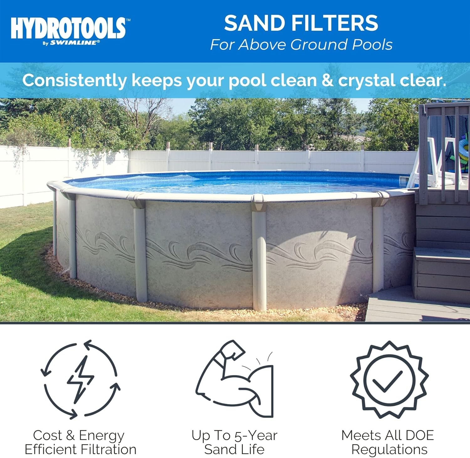 Sand Filter SWIMLINE 14 2400 GPH Pump gallery