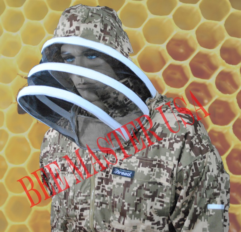 Pro's Choice Best Beekeeping Suit, Camouflage, with Gloves, Adult & Kid's Sizes gallery