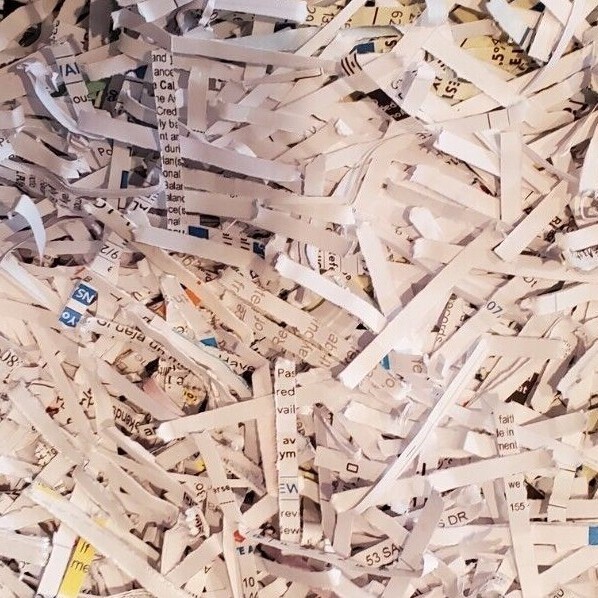 Shredded Cross Cut Paper For Packing, Bedding,Compost (You Pick) gallery