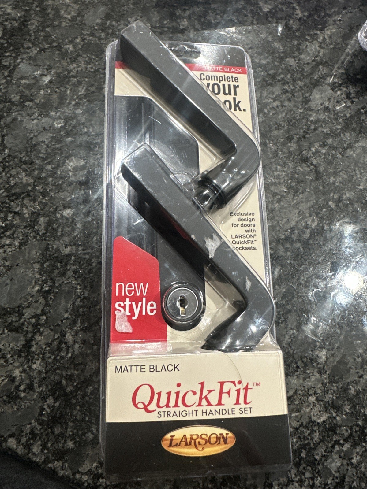 Larson 20298953 Lever Set - Matte Black “FREESHIP ⭐️ New “open Box” gallery