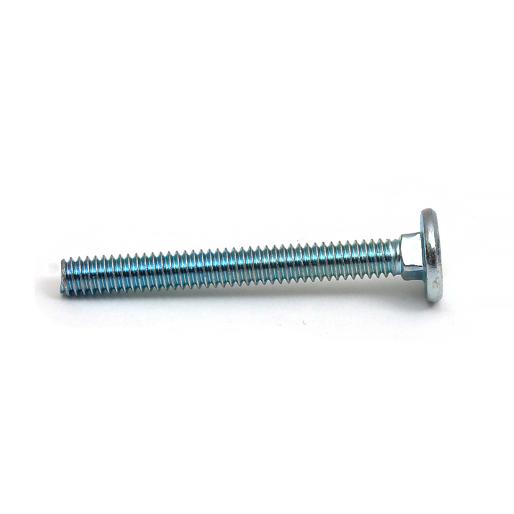 1/4 Inch 20 x 2 1/4 Inch Flathead Carriage Bolts ZP Full Thread (10 QTY) gallery
