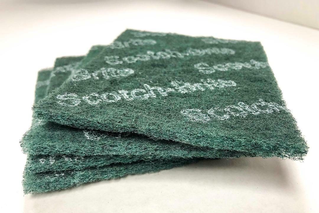 Scotch Brite Multi-Use Green Scouring Pads 4" x 6" Wholesale Bulk Pack-Box of 40 gallery