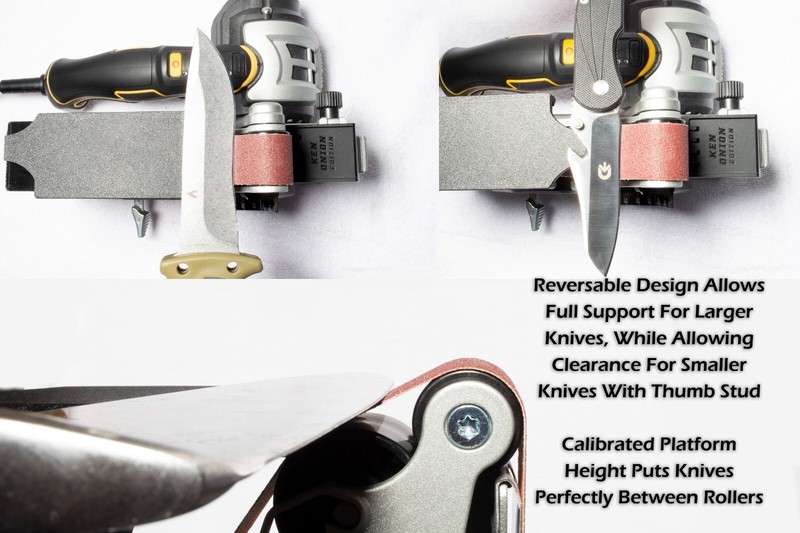 Work Sharp Ken Onion MK2 Blade Grinder Attachment Reversible Adjustable Riser gallery