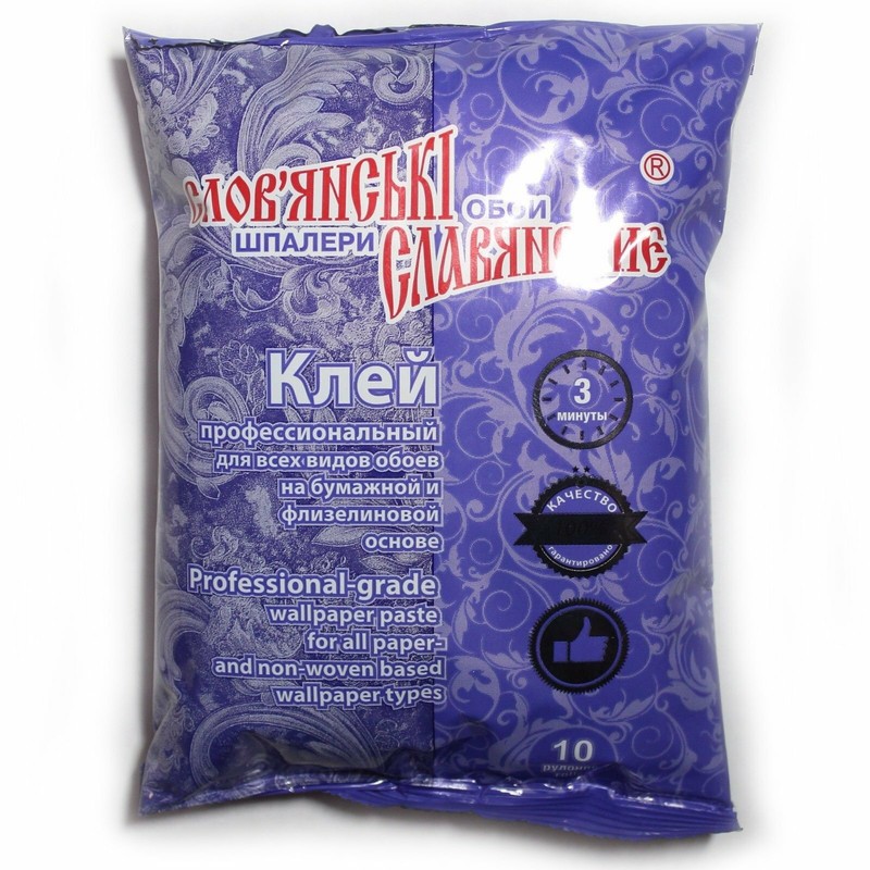 Wallpaper Modified starch paste adhesive Glue Clear strippable can use as primer gallery