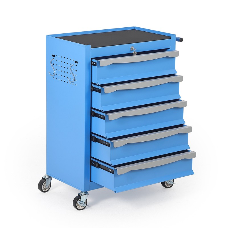 5-Drawer Tool Chest, Rolling Tool Cart, Large Capacity Tool Storage Cabinet gallery