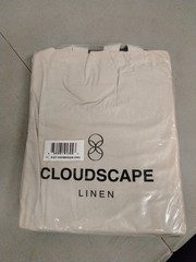 CloudScape Queen Size 4 Piece Sheet Set 1000tc Egyptian Cotton Dark Denim