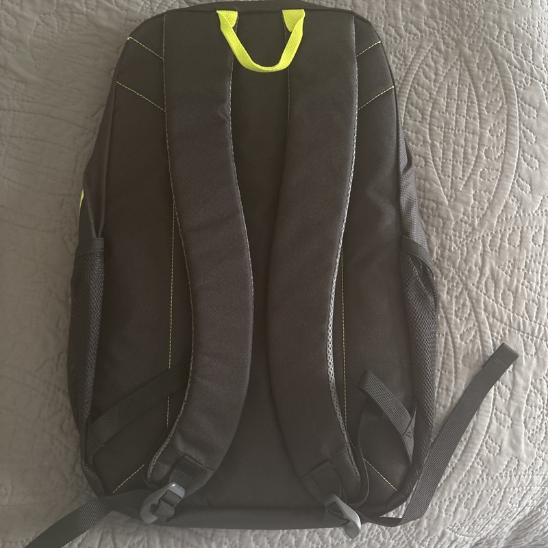ULINE 25L Daypack/Backpack – Black/Lime Green (High-Visibility Adjustable Strap) 4