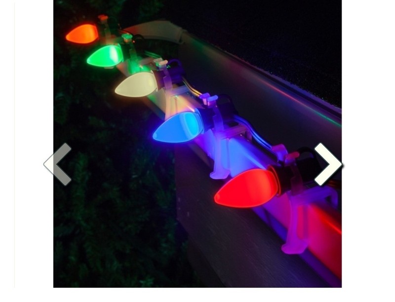 OptiCore C7 Opaque Multicolor LED Light Bulbs New 25 Pack Xmas Volume Discounts gallery