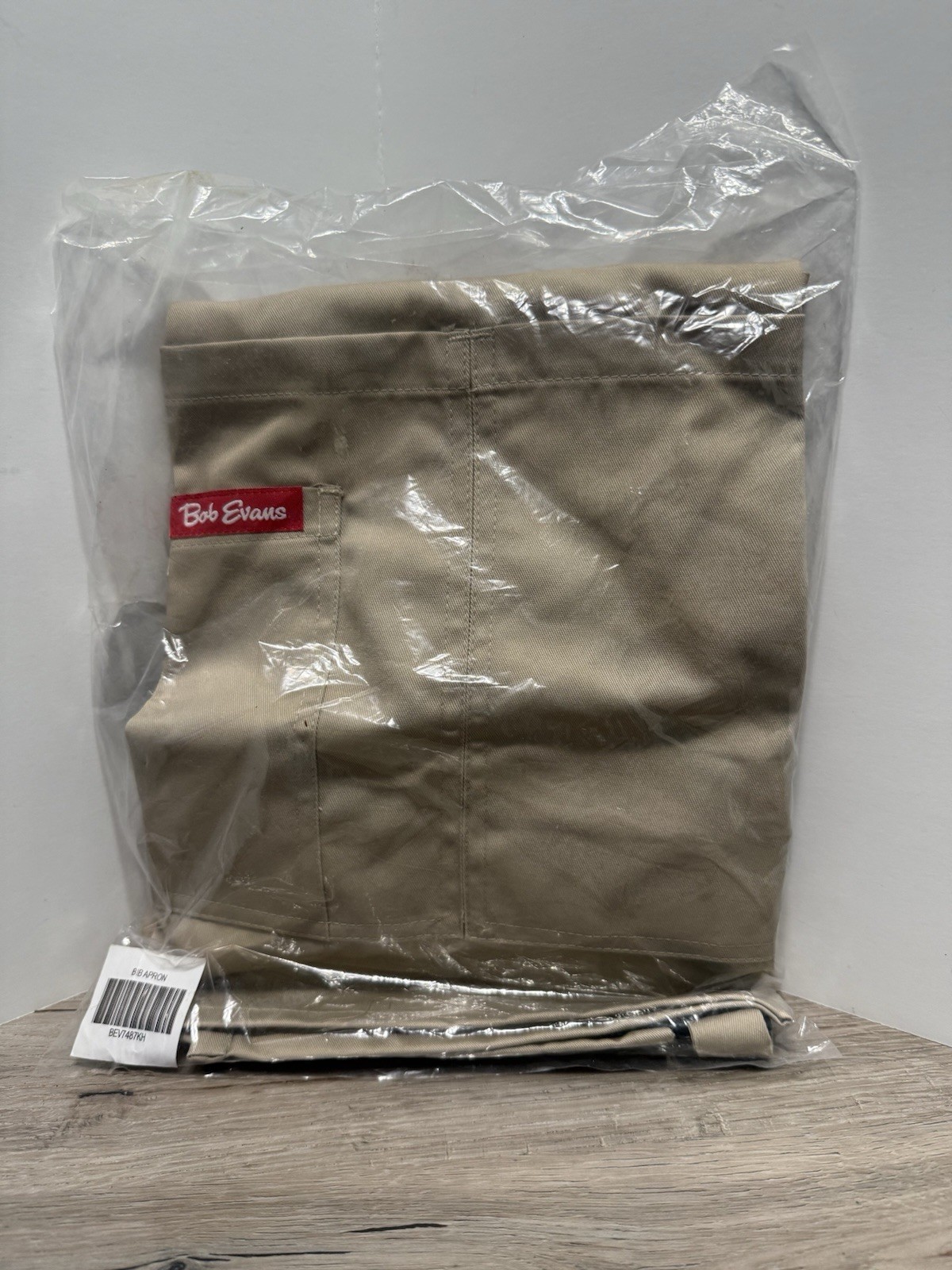 Bob Evans' Employee Bib Apron for Servers Khaki New gallery