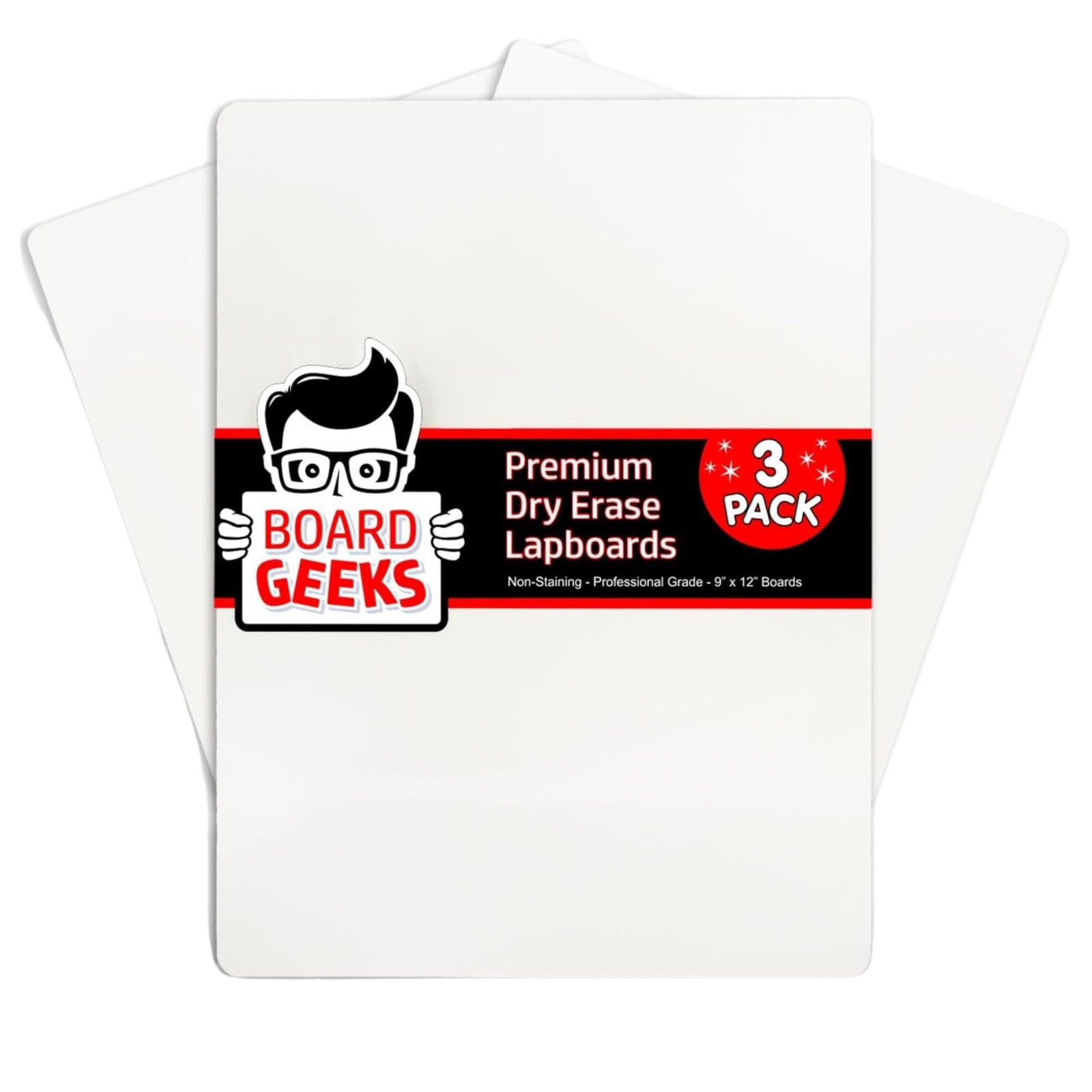 Board Geeks Mini Dry Erase Board for Kids, 3-Pack - 9x12-Inch Small White Boa... gallery