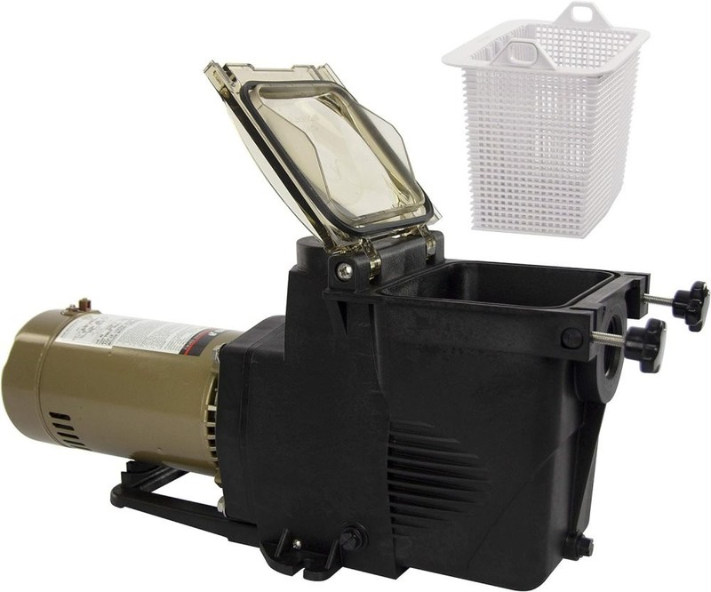 Ultimate Niagara Single Speed Inground Swimming Pool Pump - 48 Frame - Choose HP gallery