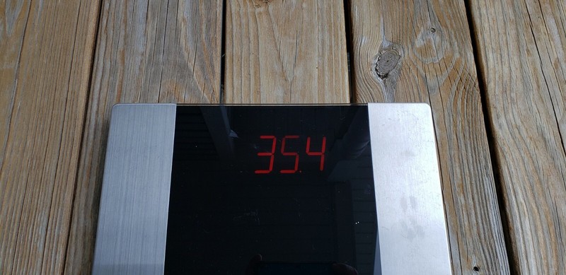 Soehnle Linea Digital Bathroom Scale | 150kg 330lb Capacity Silver 63536 EUC gallery