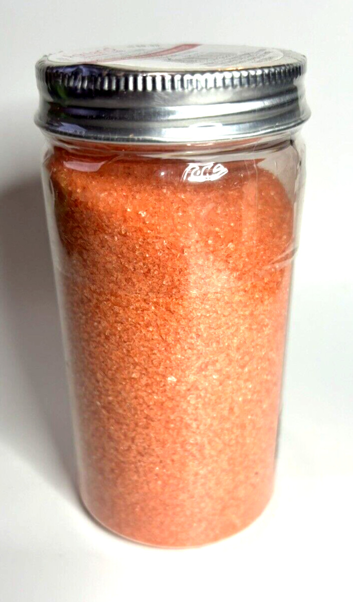 Decorative filler Orange Sand in plastic jar 10oz / 383g for Crafts by Ashland gallery