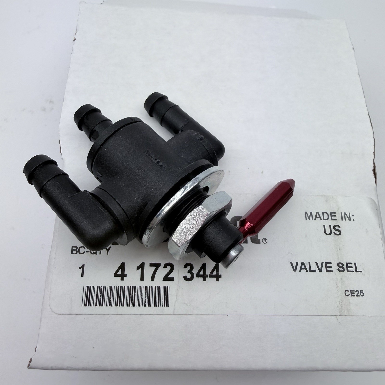 Fuel Tank Selector Valve for Mowers 4172344 gallery
