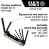 Klein Tools 70582 Folding Hex Key Set 7 Metric Sizes Portable Wrench Set gallery