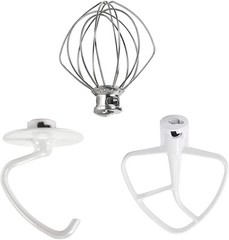 Stand Mixer Attachments 3-Piece Kit -Replace for Kitchen aid Accessories…