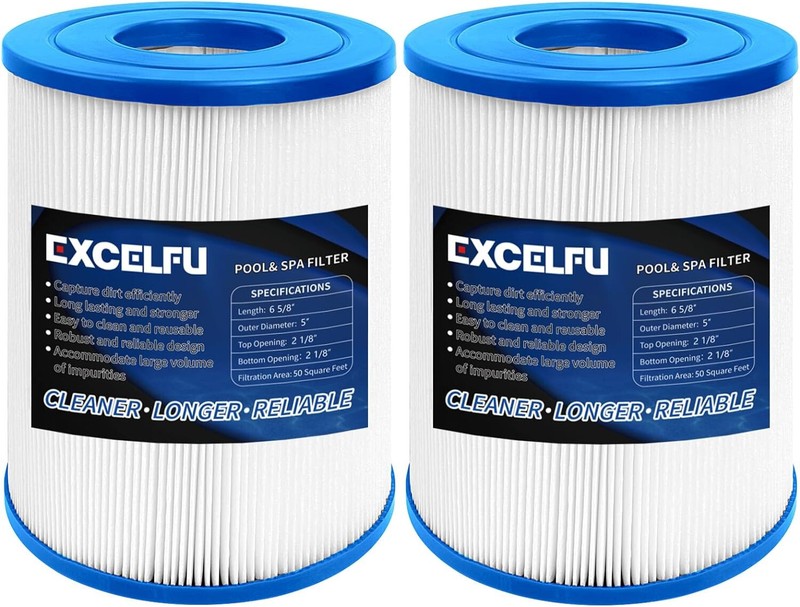 2x Pool Hot Tub Spa Filter For Unicel C-4405 PRB25SF Pair Filbur FC-2387 Marquis gallery