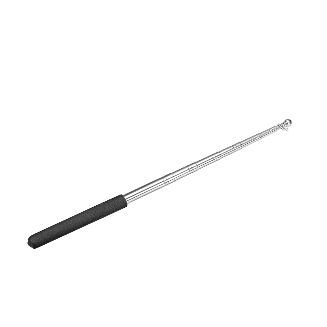 3.28FT/1M, Handheld Flagpoles, Guide Flag Pole,Black gallery