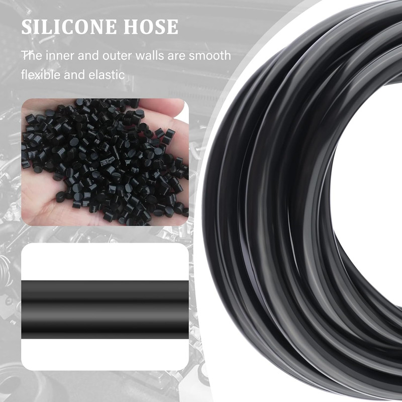 6PCS 5Ft Vacuum Line,Multipurpose Vacuum Lines Automotive for Car Engine,1/8" 5/ gallery
