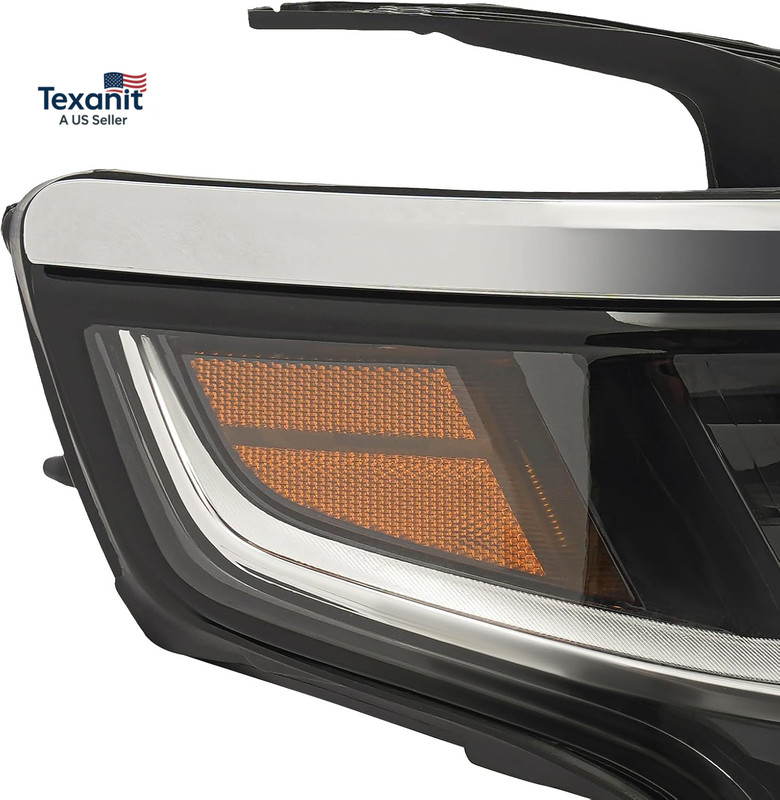 HID Headlight Assembly Left+Right Side for 2015-2020 Chevy Suburban/Tahoe Premie gallery
