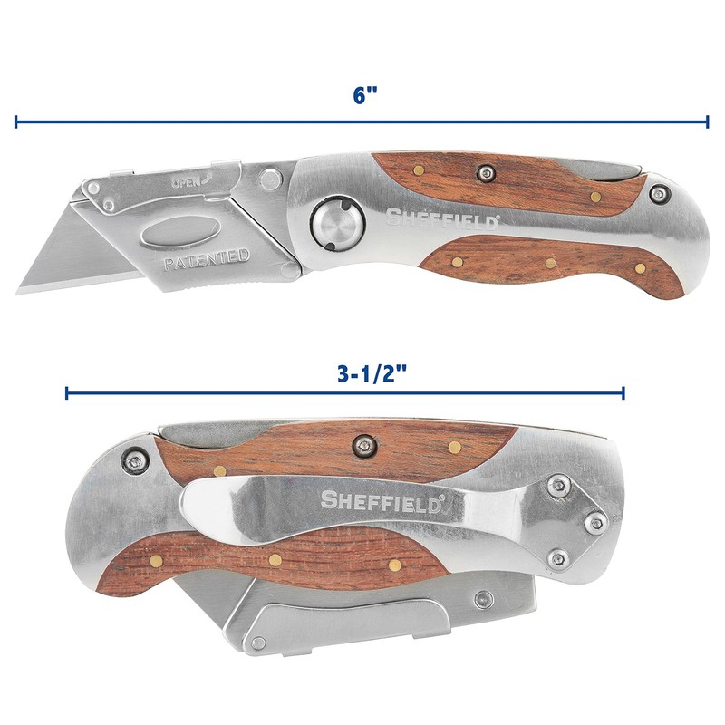 12115 Navaja Multiusos Ultimate Lock Back, Plegable, Navaja Cortadora De Caj... gallery