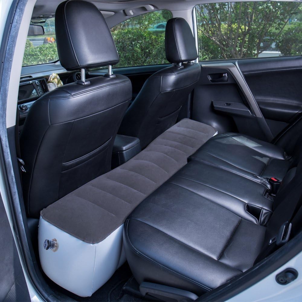 Car Travel Inflatable Mattress Back Seat Gap Pad Air Bed Cushion Camping Air ... gallery