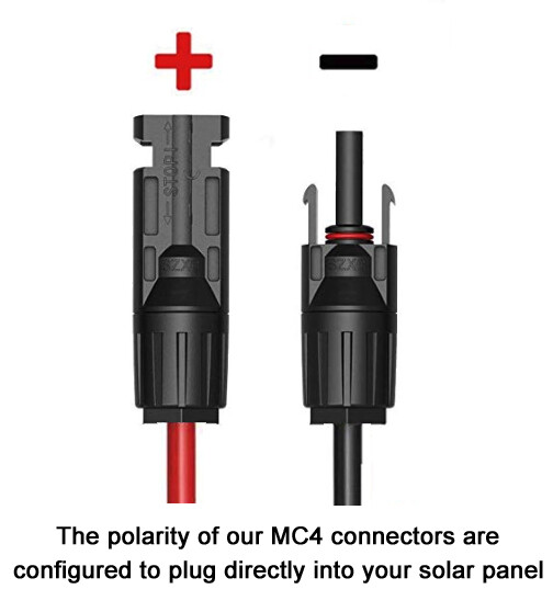 25' feet Solar Charging Cable fits GOAL ZERO® Yeti Input Connectors 500Watts gallery