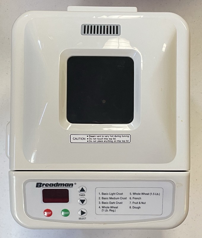 Breadman TR-440 Automatic Bread Maker 1.5 Lb Loaf Homemade Bread Machine gallery