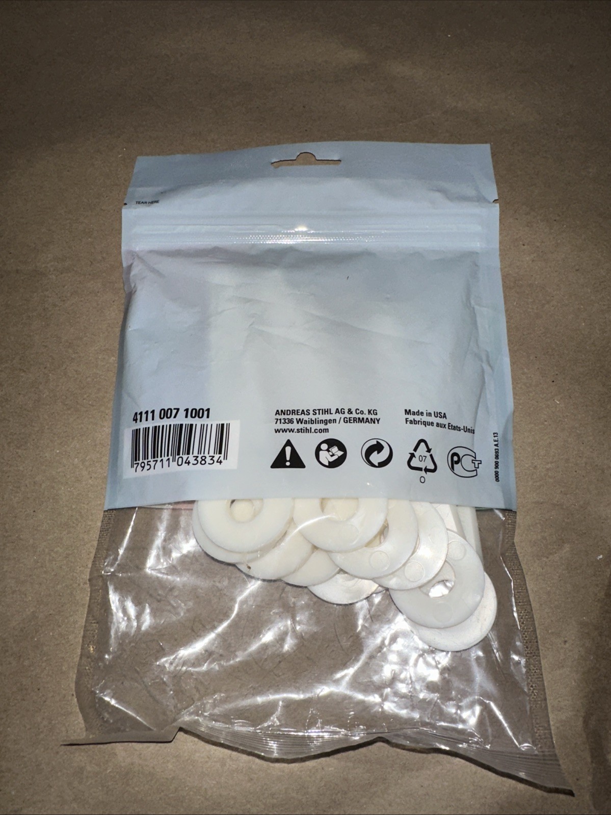 Stihl 12 Pack Thermo-Plastic Polycut Trimmer Blades 4111 007 1001 OEM gallery
