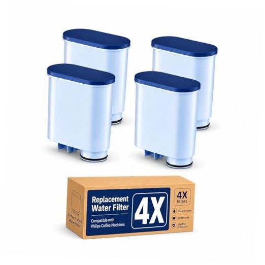 6-Pack Coffee Filter Compatible with Philips AquaClean CA6903/10, 4 Pack