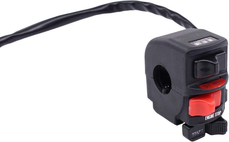 Handlebar Control Switch Start Kill Switch Button Assembly for Kawasaki Bayou 30 gallery