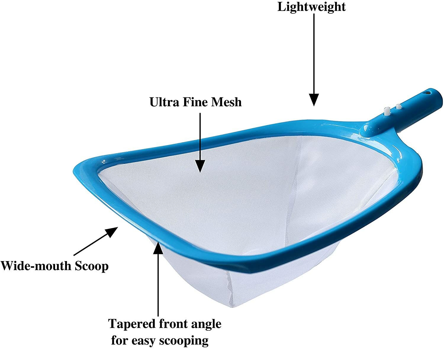Pool Spa Leaf Skimmer Net with White Ultra Fine Mesh for Pool and Spa gallery