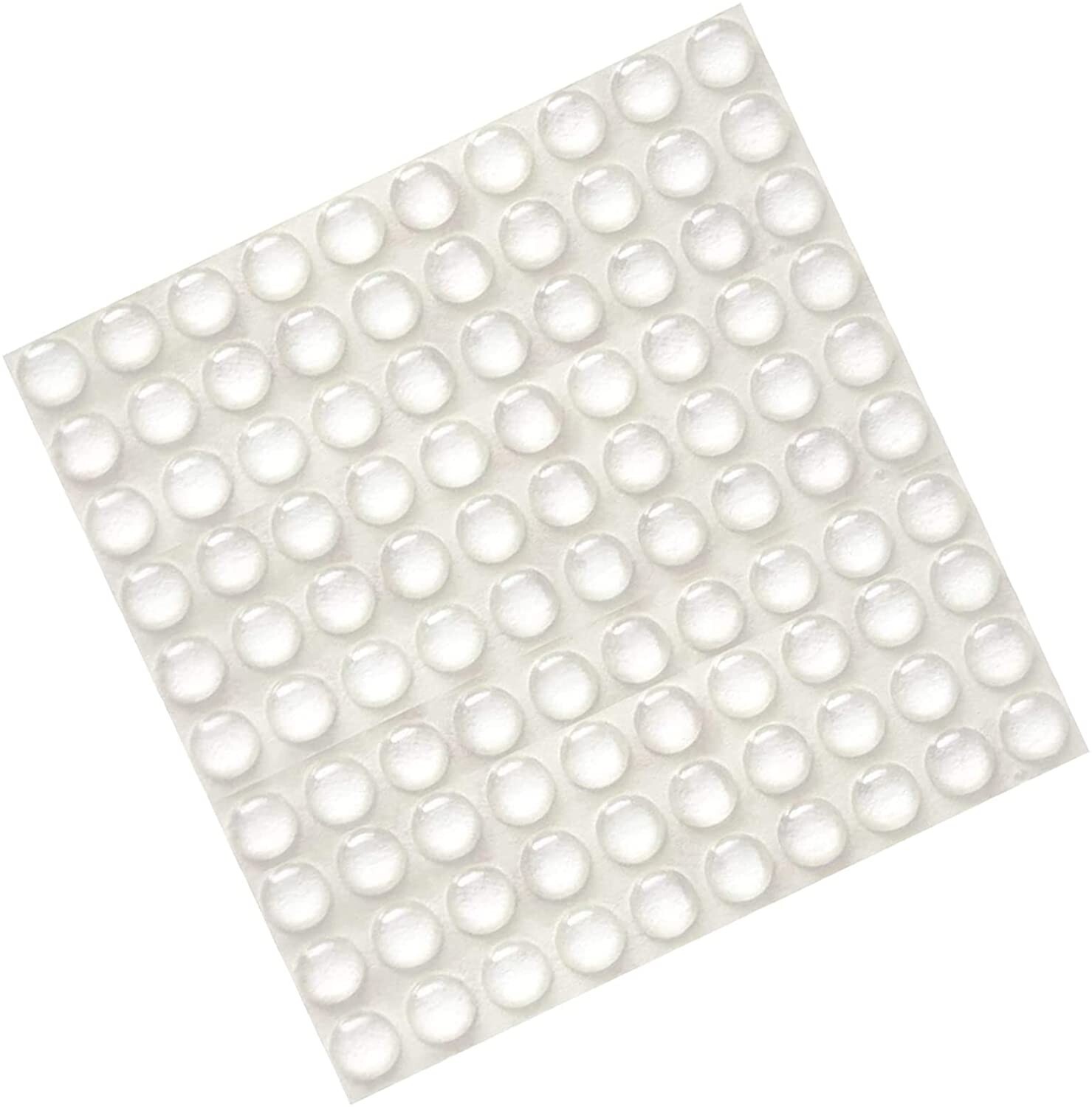 100pcs Drawer Rubber Bumpers Pads Clear Cabinet Door Dots Self Adhesive Feet gallery