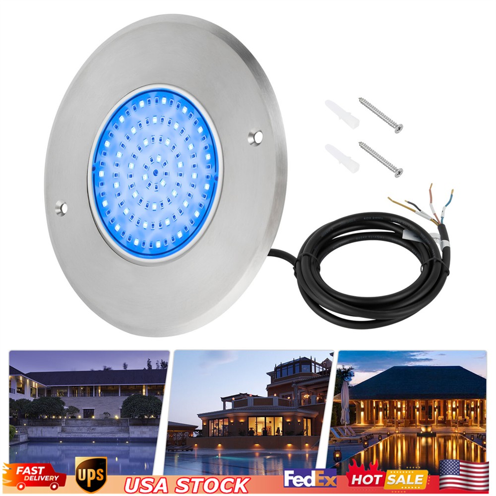 LED Pool Light for Inground Pools - Waterproof RGB Color Changing Light gallery
