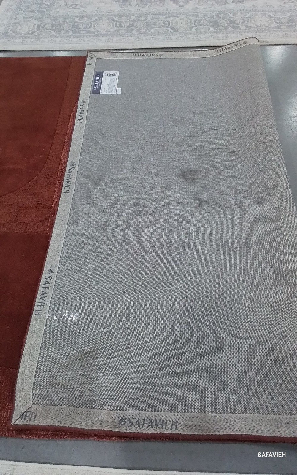 RUST 6'-0" x 9'-0" Back Stain Rug, Reduced Price 1172798207 FTV252P-6 gallery