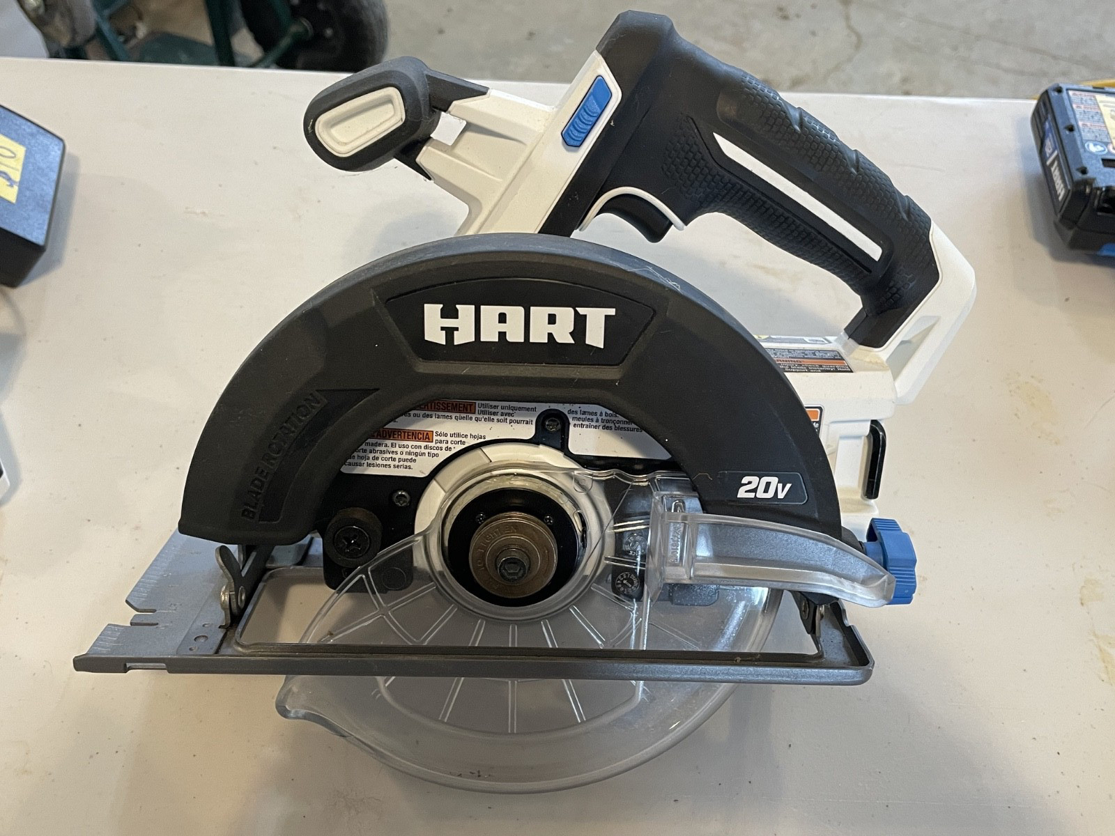 HART HPCS01 20V CORDLESS 6- 1/2" CIRCULAR SAW Gently Used Tool/Charger NO blade gallery