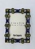 Pier 1 Imports Rectangular Mini 2 X 3” Jeweled Photo Picture Frame gallery