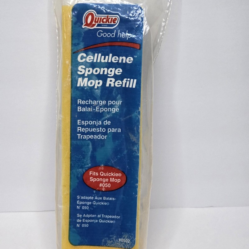 Quickie Original Sponge Mop Refill #050 Absorbent Replacement Head #0502 gallery