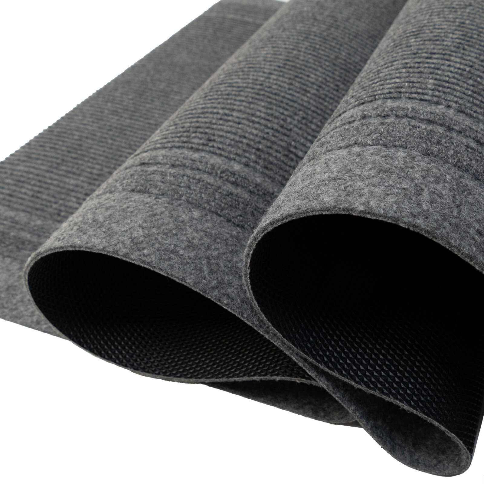 Outdoor Custom Size Tough Collection Blue Skid Resistant Runner Rug (Size By Ft) gallery