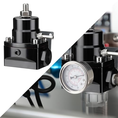 Fuel Pressure Regulator Kit 3-70PSI with AN8 Feed Port and AN6 Return Port gallery