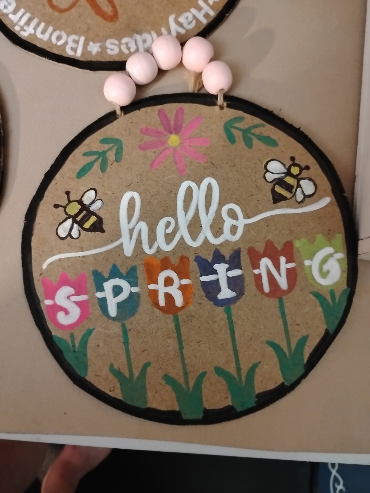3 Homemade 8' Fall, Spring & Summer Door Signs gallery