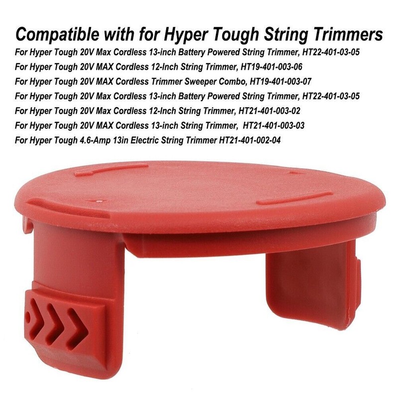 Replace For Hyper Tough Spool Trimmer Cap Cover HT19-401-003-06 Before 2022 gallery