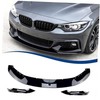 Front Bumper Lip Compatible with (2014-2020) 2014-2020 F32 F33 F36 Gloss Black gallery