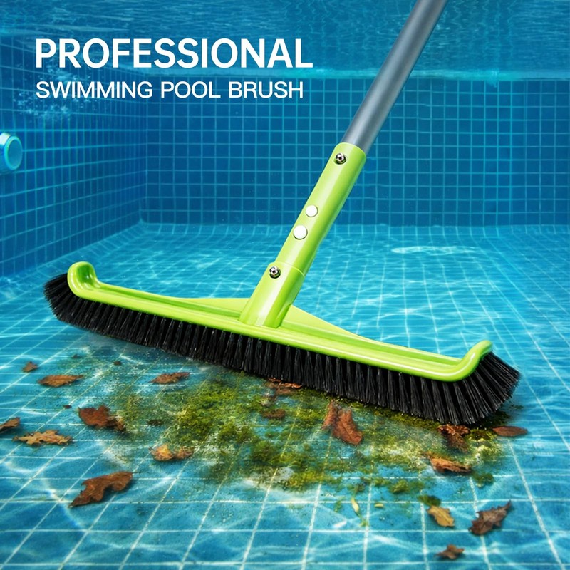 Pool Brush Head, Scrub Brush with Premium Nylon Bristles,Curved Ends High gallery